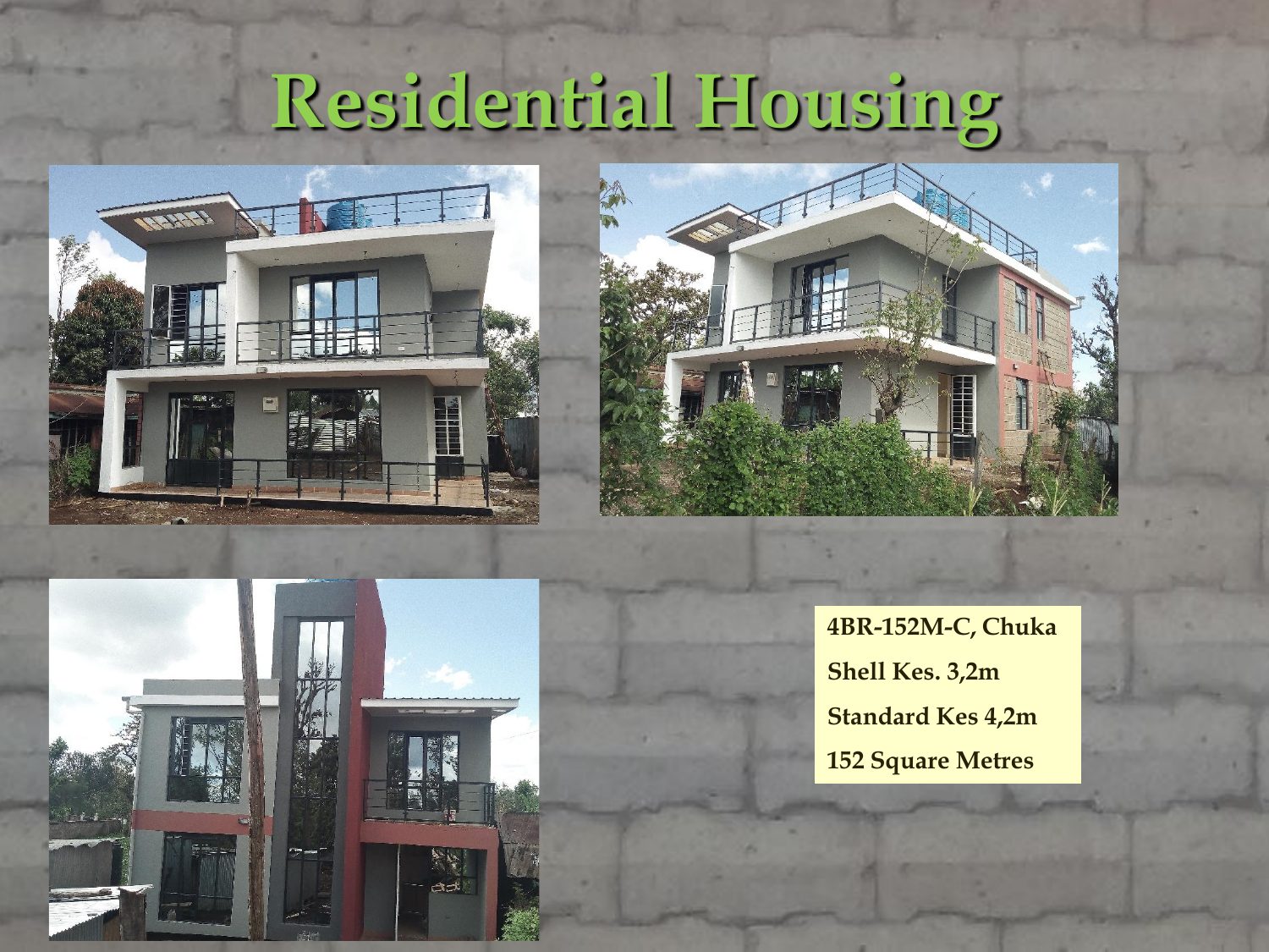 4 bedroom maisonette, Chuka